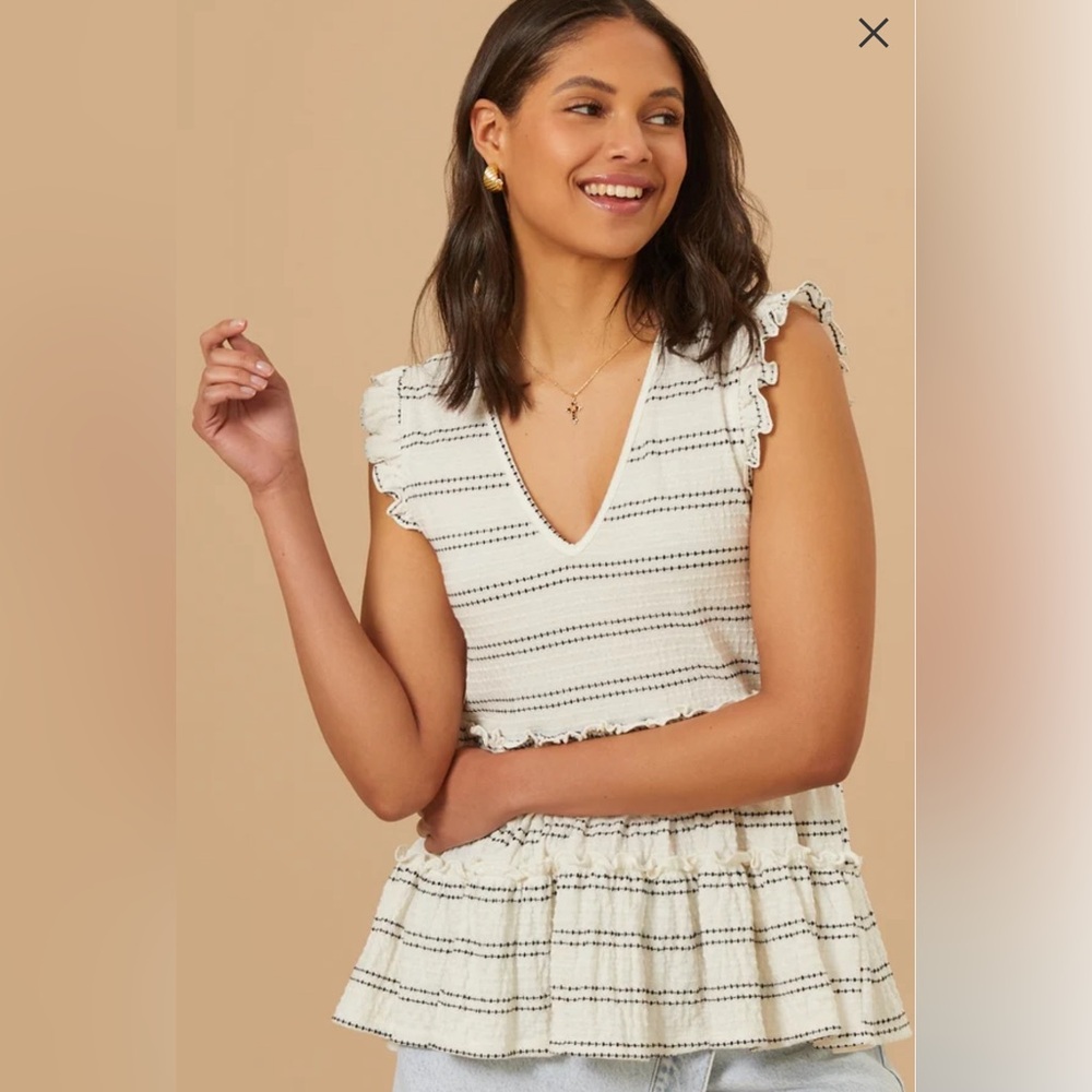 Altar’d State Melody Tunic Top - Size AS